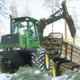 Illustration for article titled The John Deere 1110D Forwarder Laughs At Your Pickup Trucks Snow Plow